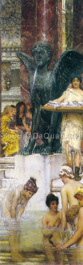 A Bath, an Antique Custom - 劳伦斯·阿尔玛·塔德玛